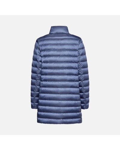 CHAQUETA W JASEN COAT 20 D STRIPE SHIN DARK LIMOGES BLUE