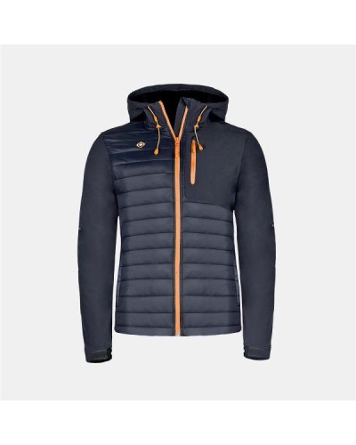 CHAQUETA MUZAT 96 % Polyester 4% Elastane 10% Polyamide NAVY BLUE/HONEY