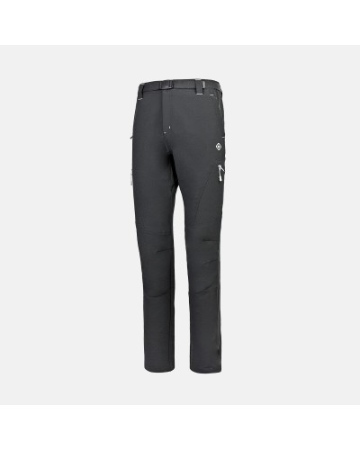 PANTALON CORTAVIENTOS BALTIC M FW 92% POLYESTER 8% ELASTANE REGULAR FIT BLACK/SILVER