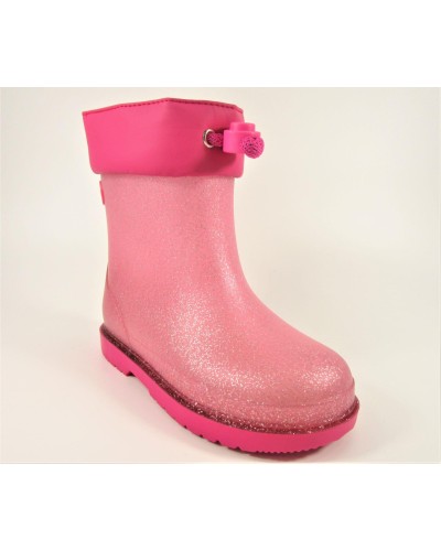 BOTA DE AGUA GLITTER FUCSIA