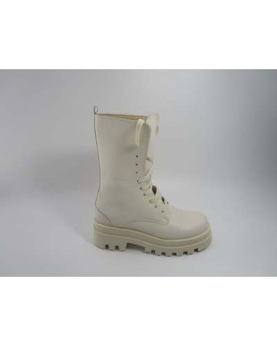 BOTA PIEL FLORENCIA SALINAS PISO CARLOTA BEIGE