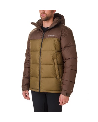 CAZADORA PIKE LAKE HOODED STORM-LITE DP II 100% POLYESTER Omni.HEAT THERMAL REFLECTIVE THERMARATOR WATER RESISTANT OLIVE BROWN/O