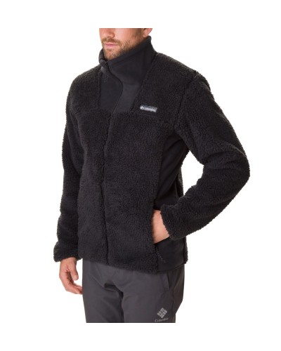 FORRO POLAR WINTER PASS 100% POLYESTER SHERPA MICROFLEECE BLACK