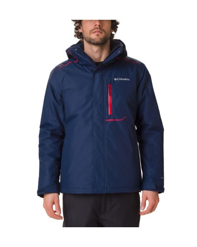 CHAQUETON RIDE ON 100GR MICROTEMP XF II 100% POLYESTER Omni-TECH WATERPROOF BREATHABLE Omni-HEAT REFLECTIVE COLLEGIATE NAVY/MOUN