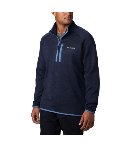 FORRO POLAR CANYON POINT FLEECE HALF ZIP 100% POLYESTER COLLEGIATE NAVY