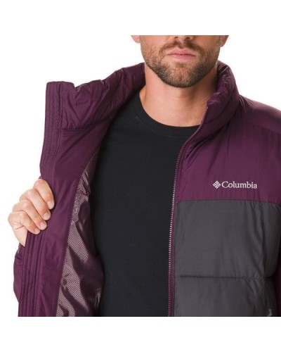 CHAQUETA PIKE LAKE STORM-Lite DP II 100% POLYESTER Omni-HEAT THERMAL REFLECTIVE THERMARATOR WATER RESISTANT SHARK/BLACK CHERRY