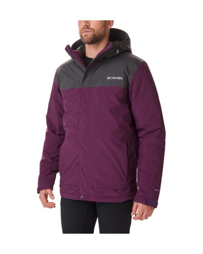 ABRIGO HORIZON EXPLORER INSULATED 100%POLYESTER Omni-TECH Omni-HEAT BLACK CHERRY/SHARK