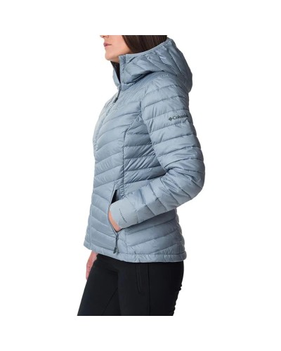 CHAQUETA WINDGATES HOODED 100% POLYESTER Omni-HEAT THERMAL REFLECTIVE THERMARATOR TRADEWINDS GREY HEATHER