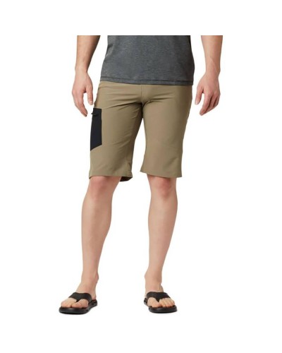 PANTALÓN CORTO TRIPLE CANYON SHORT POLYESTER/ELASTANE FEATURES ONMI-SHIELD, OMNI-SHADE SAGE/BLACK