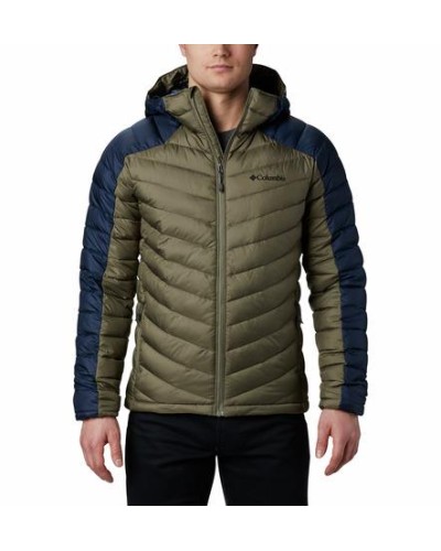 HORIZON EXPLORER™HOODED JACKET FEATURES Omni-HEAT™ 100% Polyester Stone Green Navy