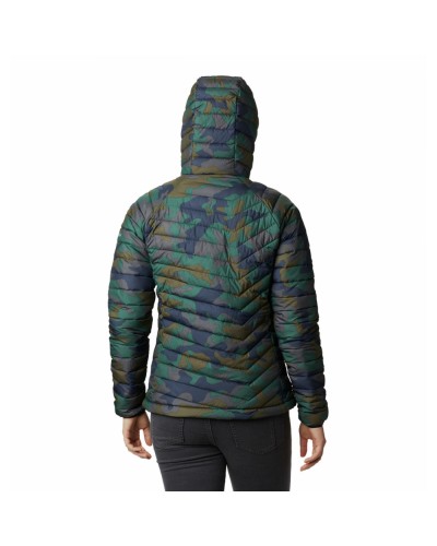 CHAQUETA CAPUCHA POWDER LITE™ HOODED JACKET FEATURES Omni-HEAT™ FABRICS 100% POLYESTER DARK NOCTURAL