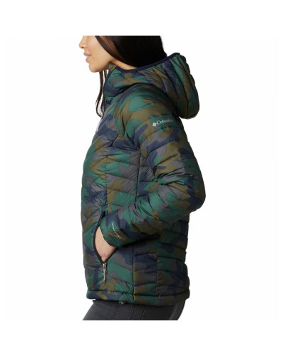 CHAQUETA CAPUCHA POWDER LITE™ HOODED JACKET FEATURES Omni-HEAT™ FABRICS 100% POLYESTER DARK NOCTURAL