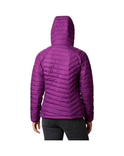 CHAQUETA CAPUCHA POWDER LITE™ HOODED JACKET FEATURES Omni-HEAT™ FABRICS 100% POLYESTER CHALK BOTANICA PRINT