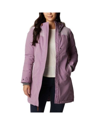 CHAQUETA LINDORES™ JACKET FEATURES Omni-TECH™ waterproof/breathable FABRICS Faille 100% polyester WINTER MAUVE