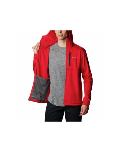 CHAQUETA TECH TRAIL™ FULL ZIP HOODIE FEATURES Omni-SHADE™ Omni-WICK™ FABRICS 100% polyester RED