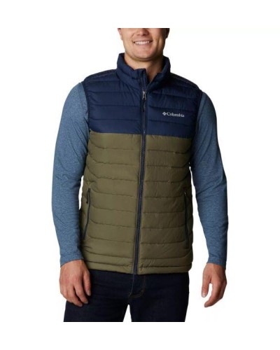 CHALECO POWDER LITE™ VEST FEATURES Omni-HEAT™ FABRICS 100% polyester STONE GREEN NAVY