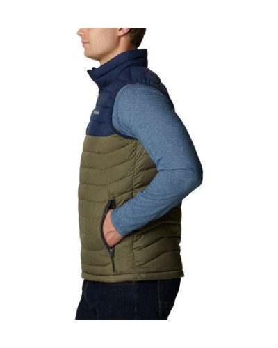 CHALECO POWDER LITE™ VEST FEATURES Omni-HEAT™ FABRICS 100% polyester STONE GREEN NAVY