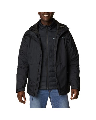 CHAQUETA CAPUCHA WALLOWA PARK INTERCHANGE JACKET BLACK