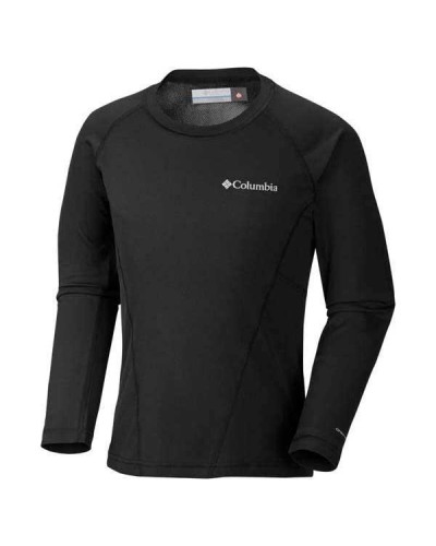 CAMISTA TERMICA MIDWEIGHT CREW 2 Omni-HEAT™ thermal reflective Omni-WICK™ 100% polyester BLACK