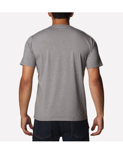 CAMISETA MANGA CORTA MENS SUN TREK™ SHORT SLEEVE TEE 56% POLIÉSTER 37% ALGODÓN 7% ELASTANO CITY GREY HEATHER