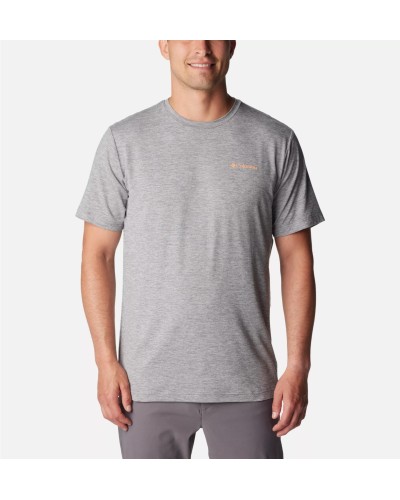 CAMISETA MANGA CORTA KWICK HIKE™ BACK GRAPHIC SS TEE BOULDER HEATHER