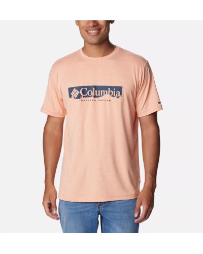 CAMISETA MANGA CORTA KWICK HIKE™ GRAPHIC SS TEE APRICOT FIZZ