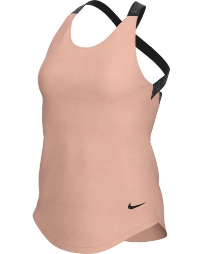 CAMISETA TIRANTES NIKE DRI-FIT ORO ROSA