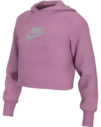 SUDADERA CAPUCHA BIG KIDS ROSA