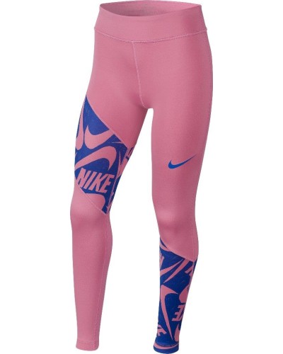 LEGGING TRAINING TROPHY BIG ROSA/AZUL