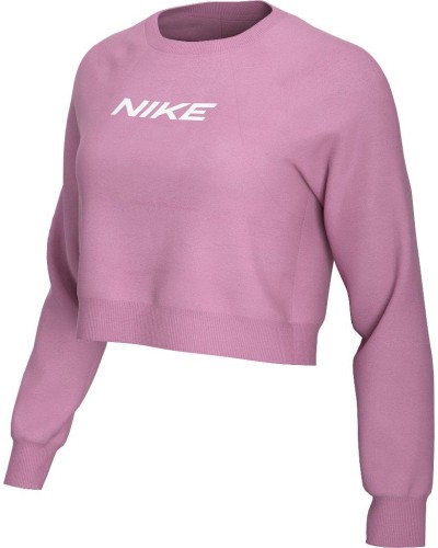 SUDADERA TRAINING MANGA LARGA DRY-FIT ROSA