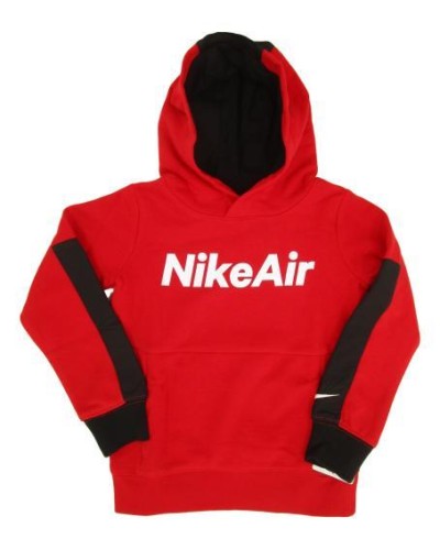 SUDADERA CAPUCHA NKB NIKE AIR PO ROJO