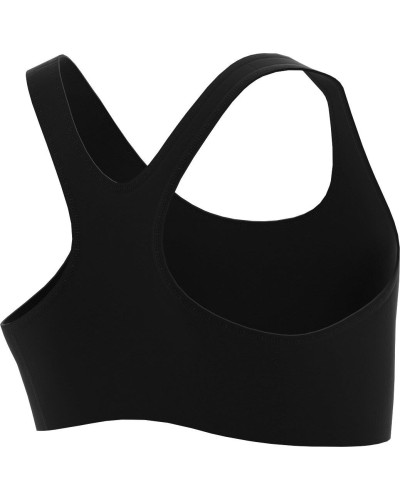 TOP SWOOSH BIG KIDS GIRLS SPORTS BRA NEGRO 83% POLIÉSTER 17% SPANDEX TECNOLOGÍA DRI-FIT PARA MANTENER LA TRANSPIRABILIDAD Y LA C