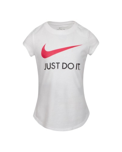 CAMISETA MANGA CORTA SWOOSH JDI S/S TEE BLANCO