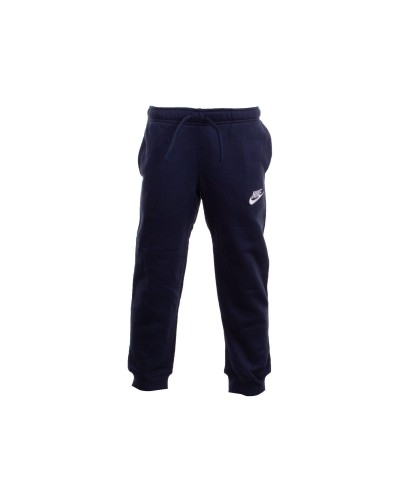 PANTALON LARGO CLUB FLEECE RIB CUFF PANT MARINO