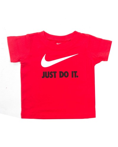 CAMISETA MANGA CORTA NKB JDI SWOOSH TEE ROJO