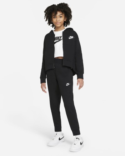 PANTALON LARGO NIKE SPORTSWEAR CLUB FLEECE BIG KID AA 80% ALGODÓN 20% POLIÉSTER AJUSTE ESTÁNDAR PARA UNA SENSACIÓN CÓMODA TEJIDO