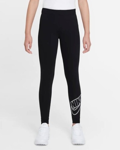 LEGGING NIKE SPORTSWEAR FAVORITES BIG KIDSS AA 92% ALGODÓN 8% SPANDEX AJUSTE CEÑIDO QUE SE ADAPTA AL CUERPO TEJIDO DE PUNTO KNIT