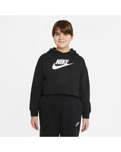 SUDADERA CAPUCHA NIKE SPORTSWEAR CLUB BIG KIDS NEGRO