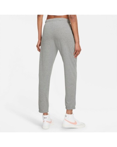 PANTALON LARGO Nike Sportswear Gym Vintage Women´s GRIS/BLANCO CUERPO 50% ALGODÓN 50% POLIÉSTER BOLSILLOS 100% ALGODÓN DOBLADILL