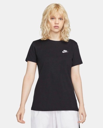 CAMISETA Women Nike Sportwear CLUB TEE AA NEGRA