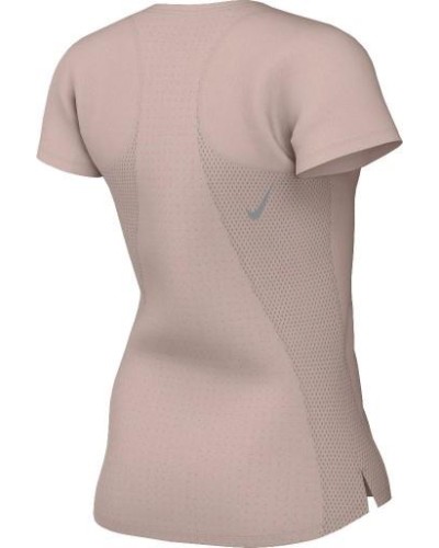 CAMISETA MANGA CORTA Nike Dri-FIT Race Womens Short-Sle AA ROSA