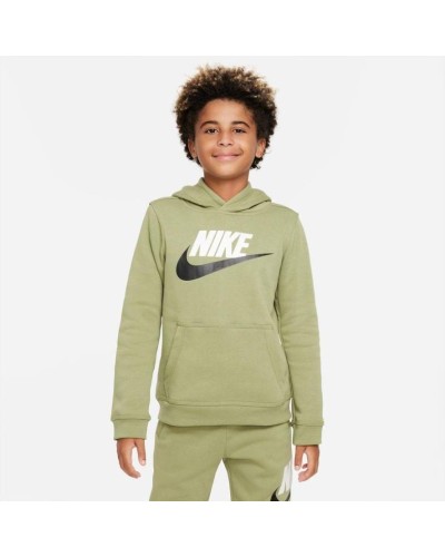 SUDADERA CAPUCHA Nike Sportswear Club Fleece Big Kid C/O CUERPO 80% ALGODÓN 20% POLIÉSTER FORRO CAPUCHA 100% POLIÉSTER AJUSTE ES