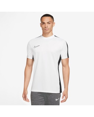 CAMISETA MANGA CORTA NIKE DRI-FIT ACADEMY MENS T-SHIRT BLANCO / NEGRO