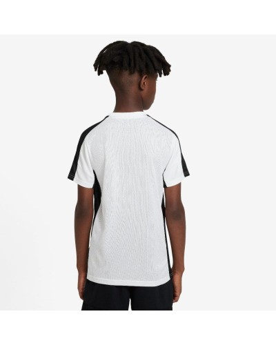 CAMISETA MANGA CORTA NIKE DRI-FIT ACADEMY23 TOP BLANCO / NEGRO