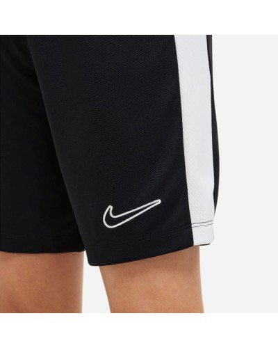 PANTALÓN CORTO NIKE DRI-FIT ACADEMY23 SHORT KIDS NEGRO / BLANCO