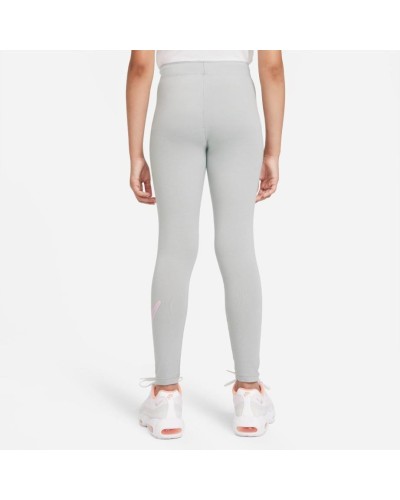 LEGGING NIKE SPORTSWEAR FAVORITES BIG KIDS C/O 92% ALGODÓN 8% SPANDEX AJUSTE CEÑIDO QUE SE ADAPTA AL CUERPO TEJIDO DE PUNTO KNIT