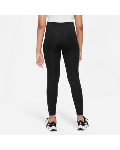 LEGGINGS NIKE DRI-FIT ONE BIG KIDS NEGRO / BLANCO