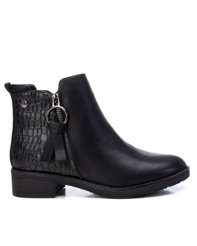 BOTIN TACON ANCHO ANCHO COMBINADO NEGRO