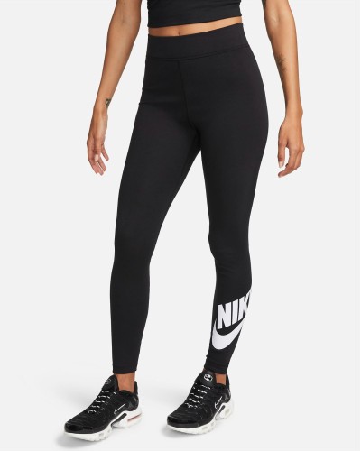 LEGGING NIKE SPORTSWEAR CLASSICS WOMENS HI NEGRO / BLANCO