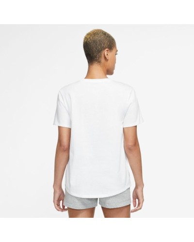 CAMISETA MANGA CORTA NIKE SPORTSWEAR CLUB ESSENTIALS BLANCO